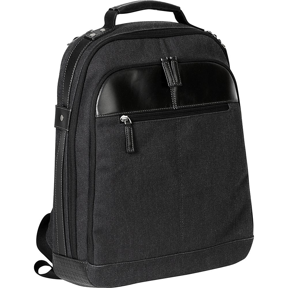 Boconi Bryant LTE City Pack Black amp; Bleu Boconi Business Laptop Backpacks