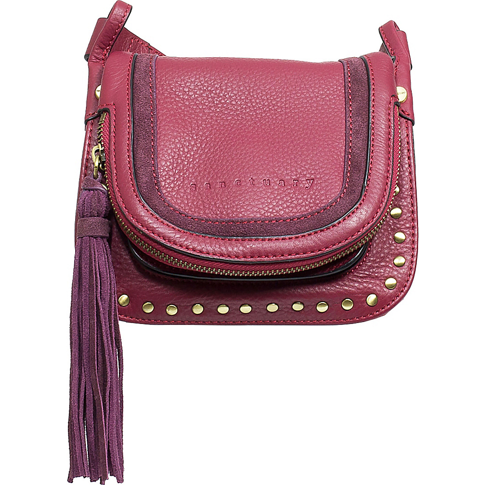 Sanctuary Handbags Studded Lux Bohemian Saddle Crossbody Brooklyn Brick Sanctuary Handbags Designer Handbags