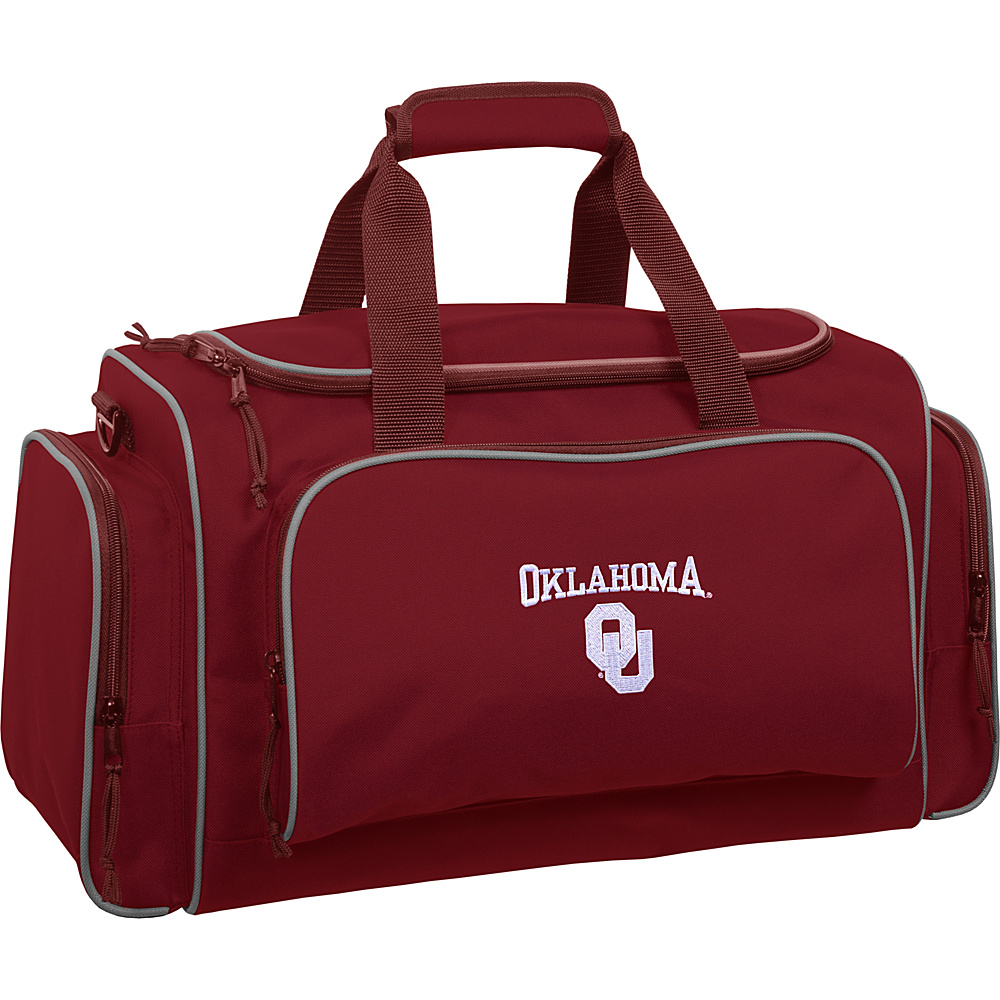 Wally Bags Oklahoma Sooners 21 Duffel Red Wally Bags Travel Duffels