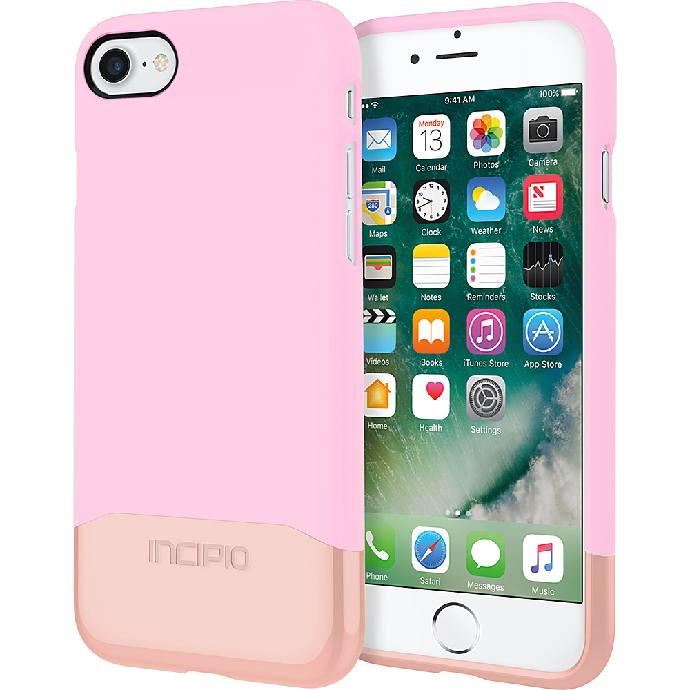 Incipio Edge Chrome for iPhone 7 Blush Pink Rose Gold PRG Incipio Electronic Cases