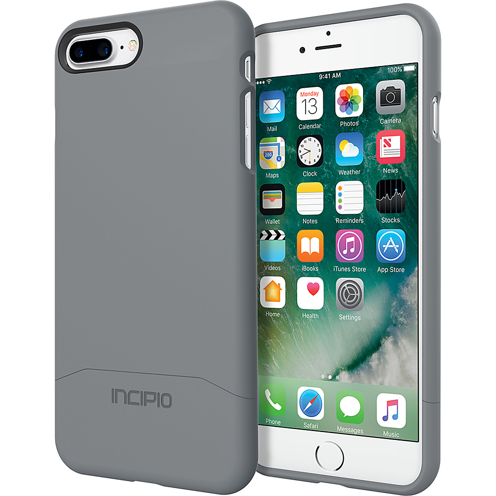 Incipio Edge for iPhone 7 Plus Gray Gray Incipio Electronic Cases