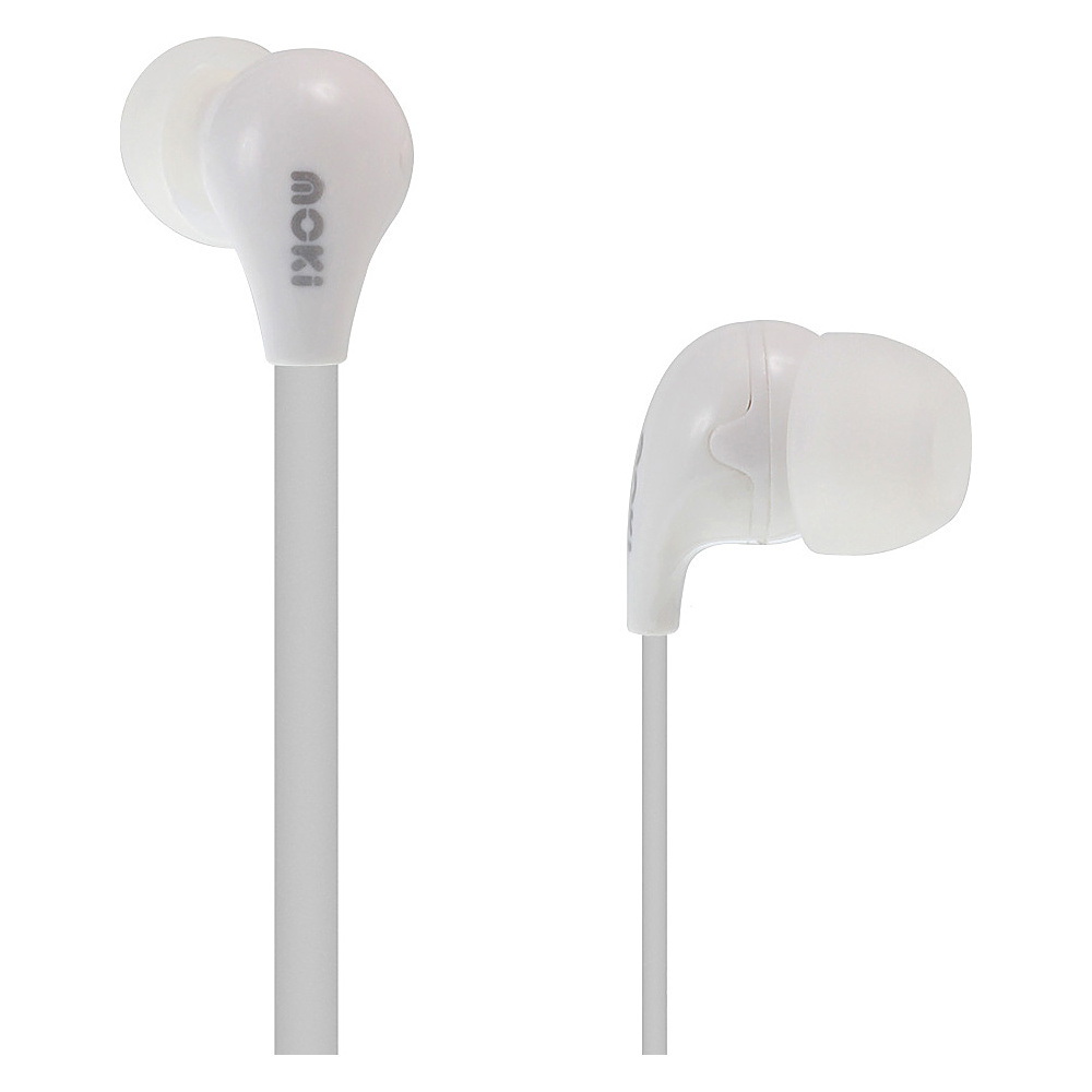 Moki 45 Comfort Buds White Moki Headphones Speakers