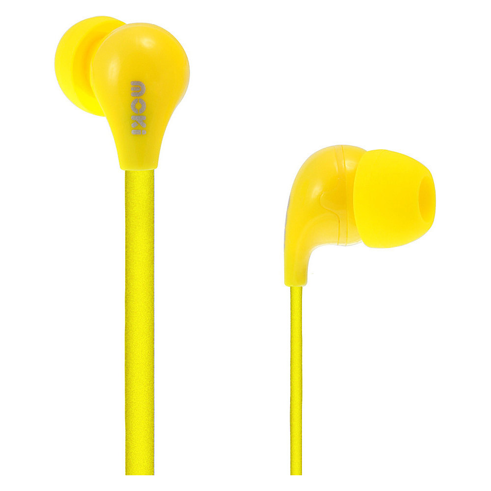 Moki 45 Comfort Buds Yellow Moki Headphones Speakers
