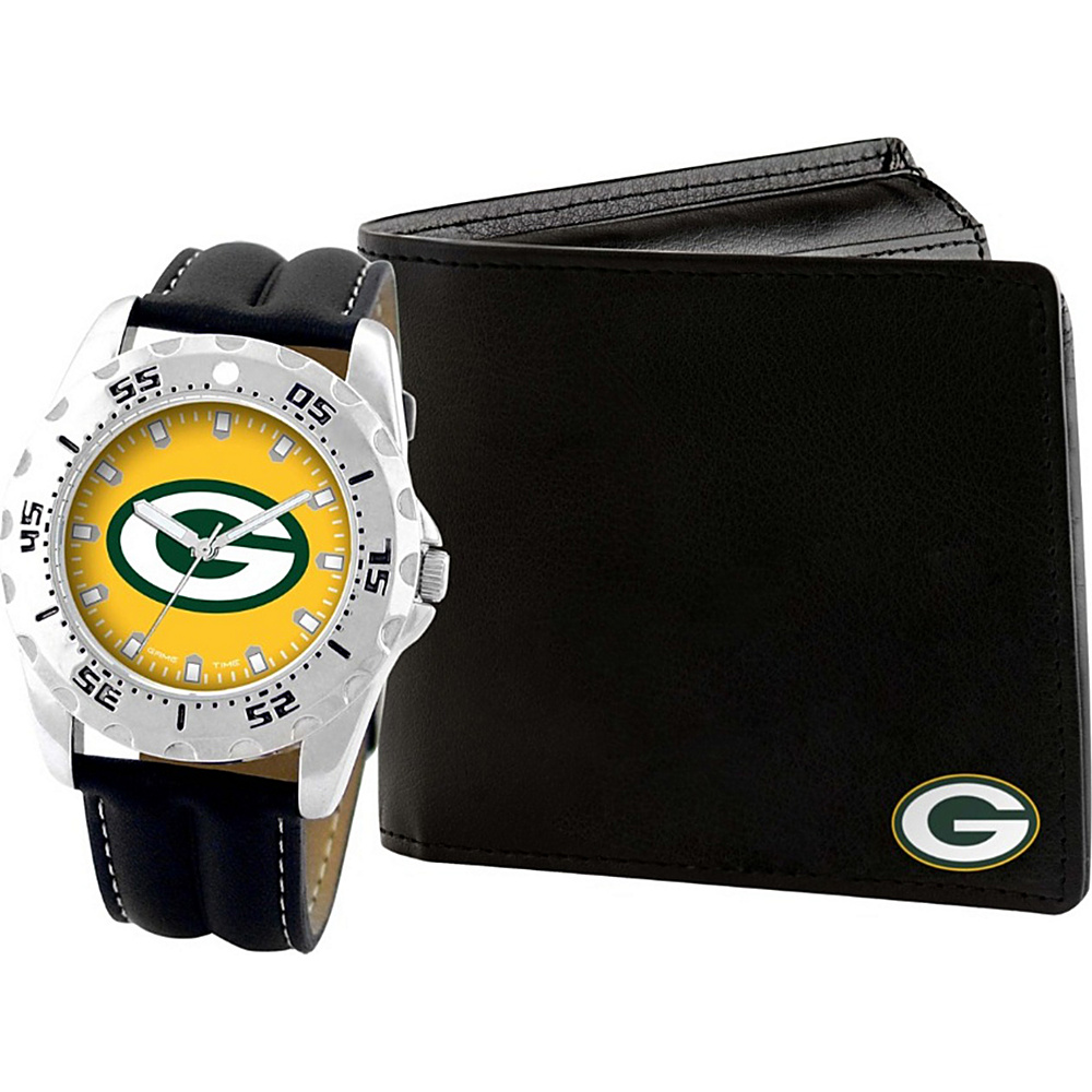 Game Time Watch and Wallet Gift Set NFL Green Bay Packers Game Time Watches