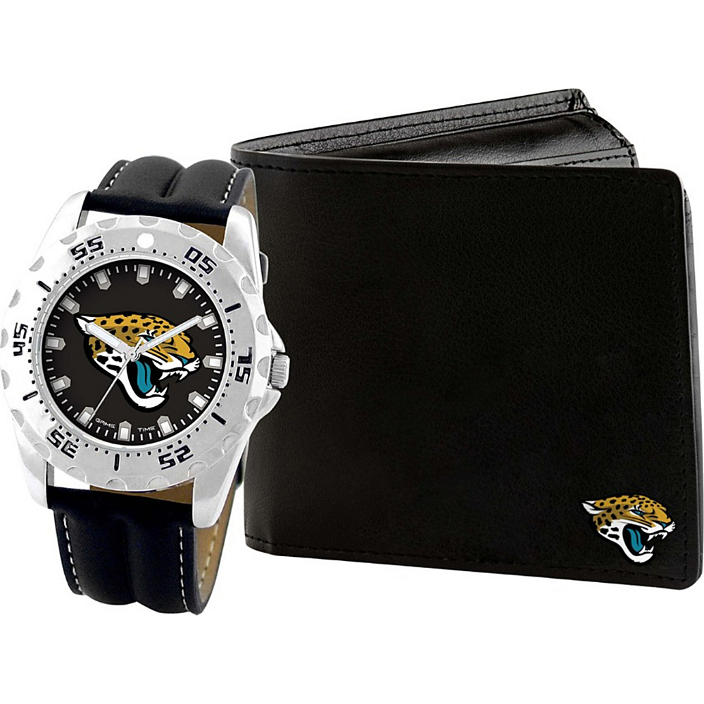 Game Time Watch and Wallet Gift Set NFL Jacksonville Jaguars Game Time Watches