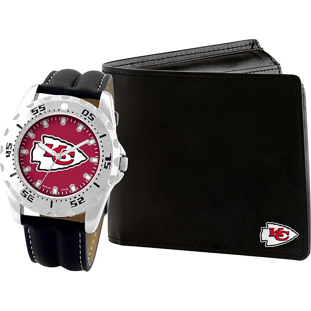 Game Time Watch and Wallet Gift Set NFL Kansas City Chiefs Game Time Watches