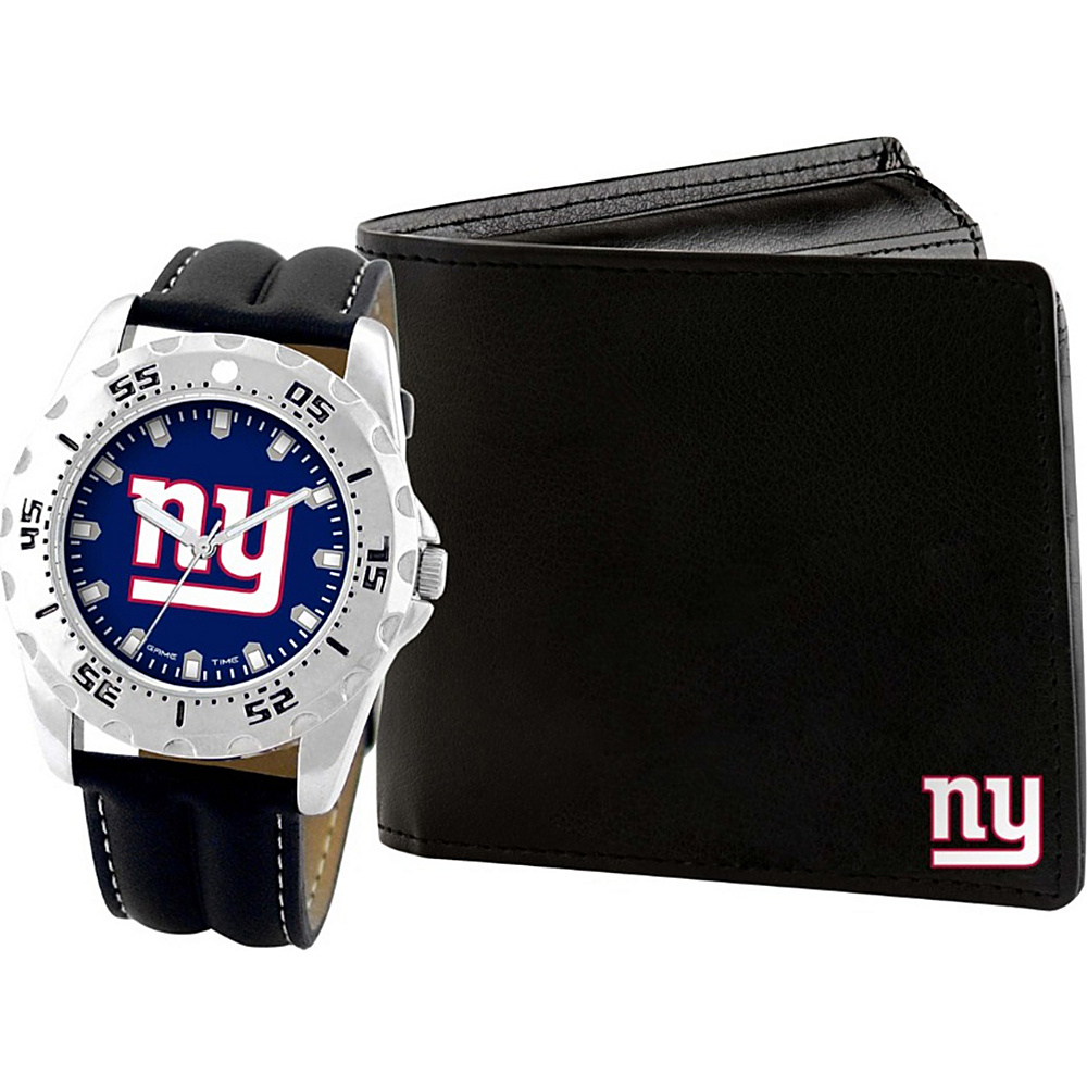 Game Time Watch and Wallet Gift Set NFL New York Giants Game Time Watches
