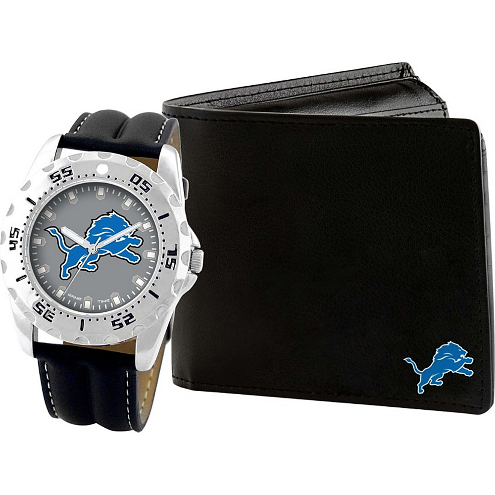 Game Time Watch and Wallet Gift Set NFL Detroit Lions Game Time Watches