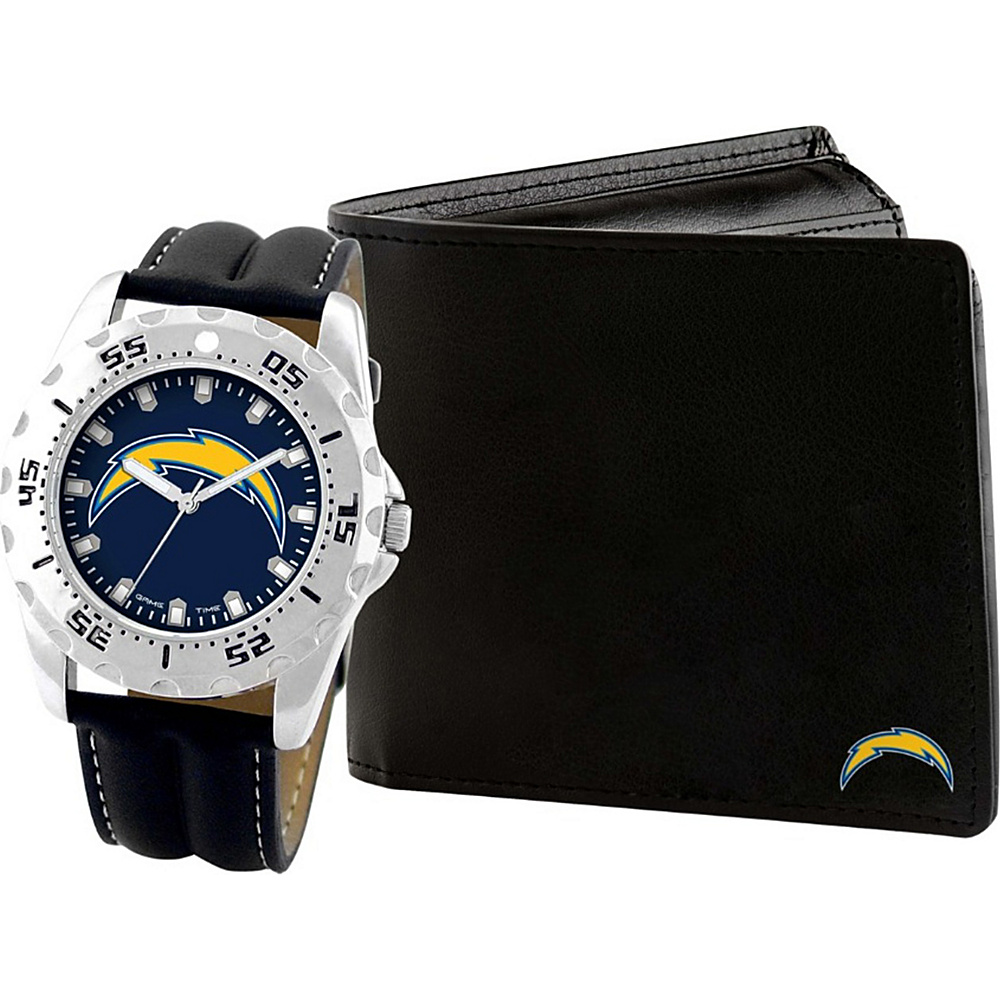 Game Time Watch and Wallet Gift Set NFL San Diego Chargers Game Time Watches