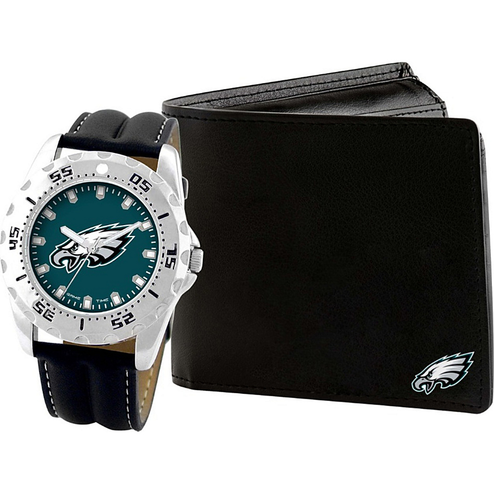 Game Time Watch and Wallet Gift Set NFL Philadelphia Eagles Game Time Watches