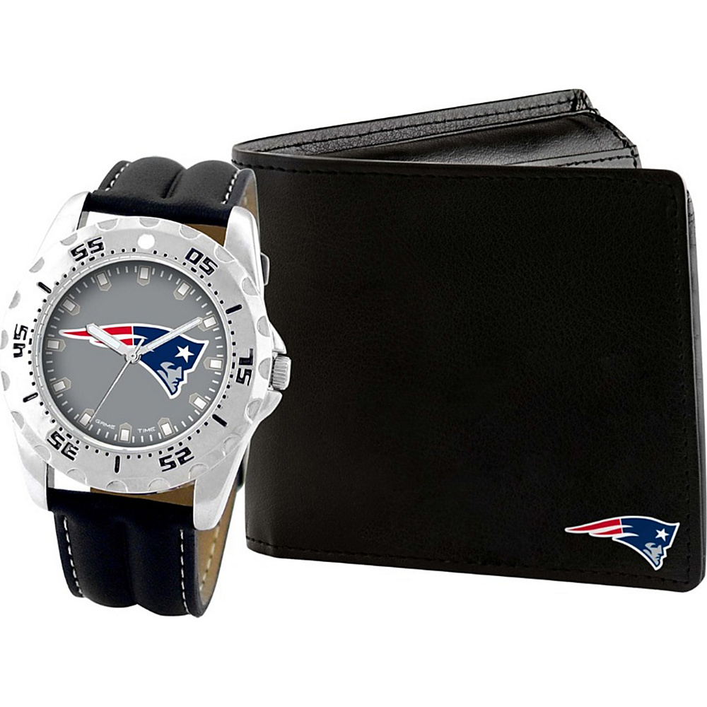 Game Time Watch and Wallet Gift Set NFL New England Patriots Game Time Watches