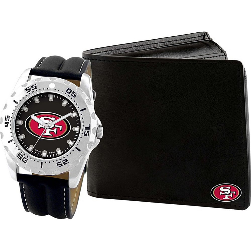 Game Time Watch and Wallet Gift Set NFL San Francisco 49ers Game Time Watches