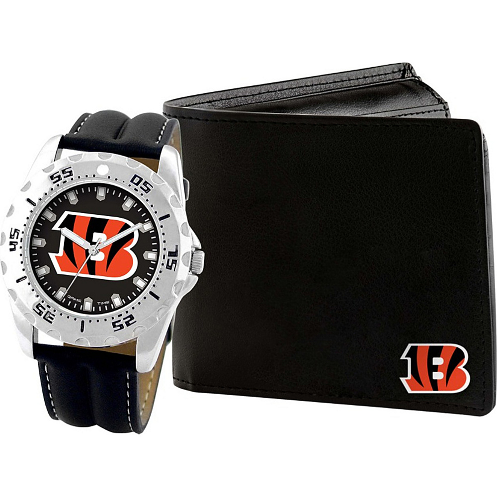 Game Time Watch and Wallet Gift Set NFL Cincinnati Bengals Game Time Watches