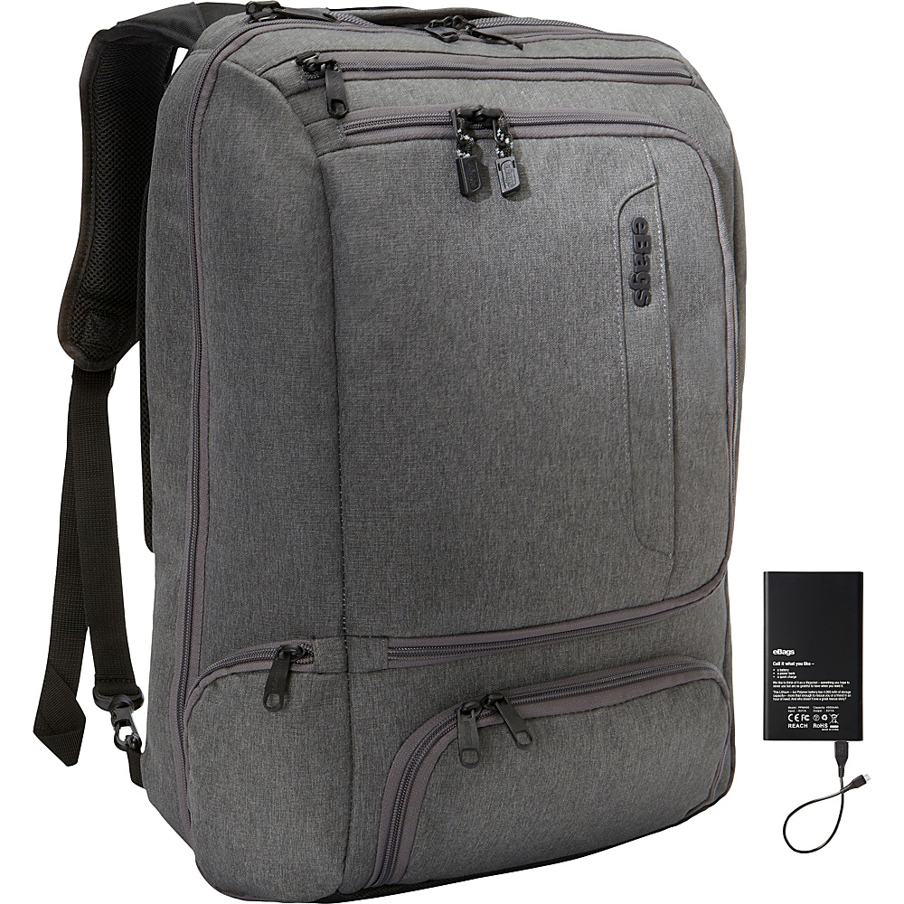 eBags Professional Weekender LIFEJACKET EDITION Heathered Graphite eBags Travel Backpacks