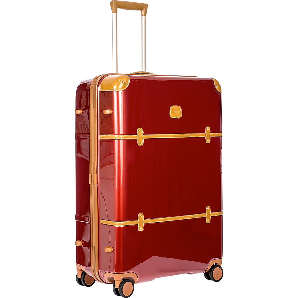 BRIC S Bellagio 2.0 30 Spinner Trunk Shiny Red BRIC S Hardside Checked