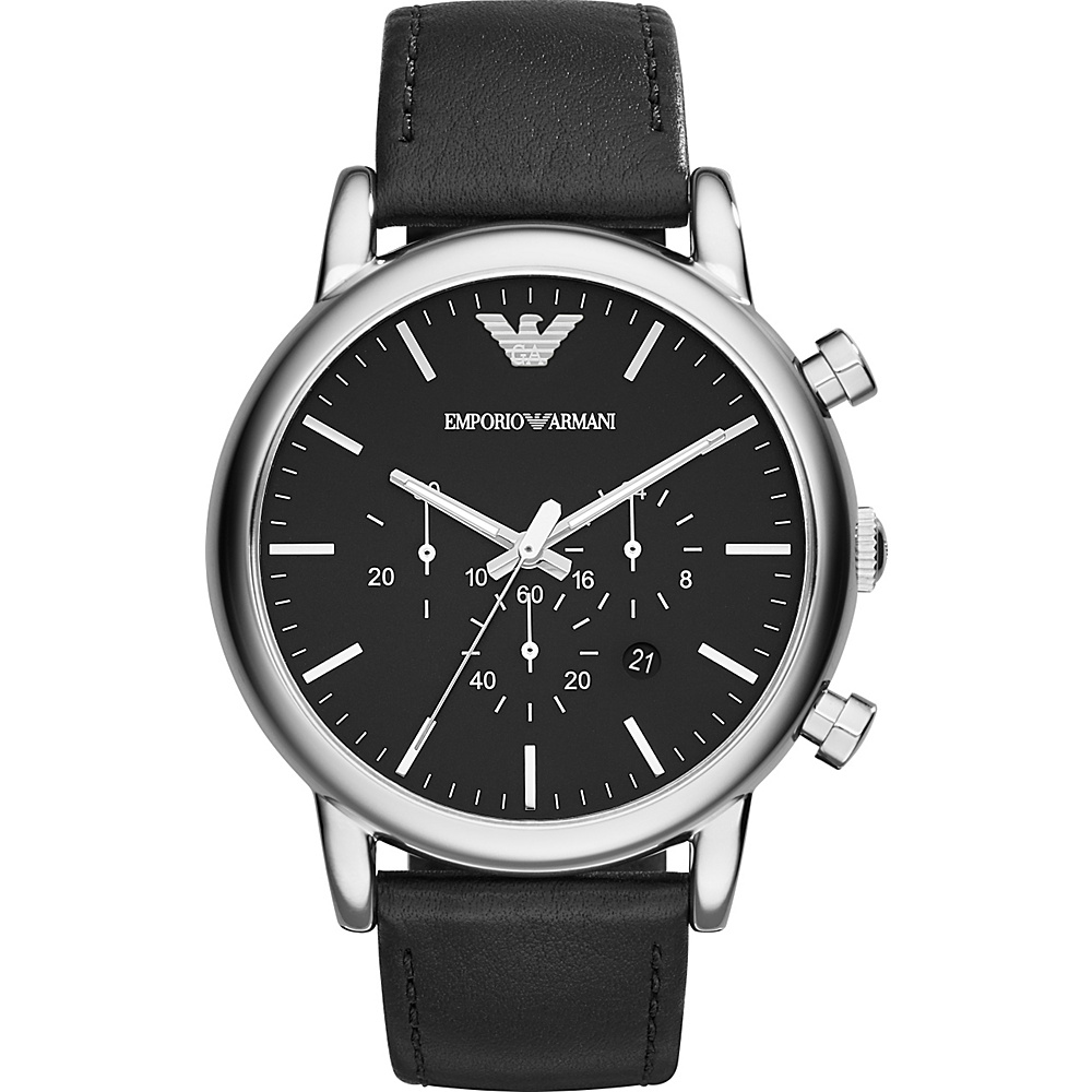 Emporio Armani Classic Watch Black Emporio Armani Watches