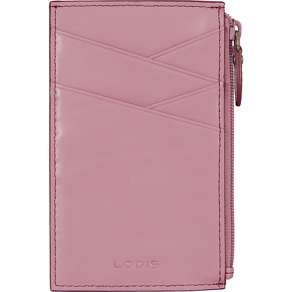 Lodis Audrey Ina Card Case Iced Violet Beet Lodis Women s Wallets