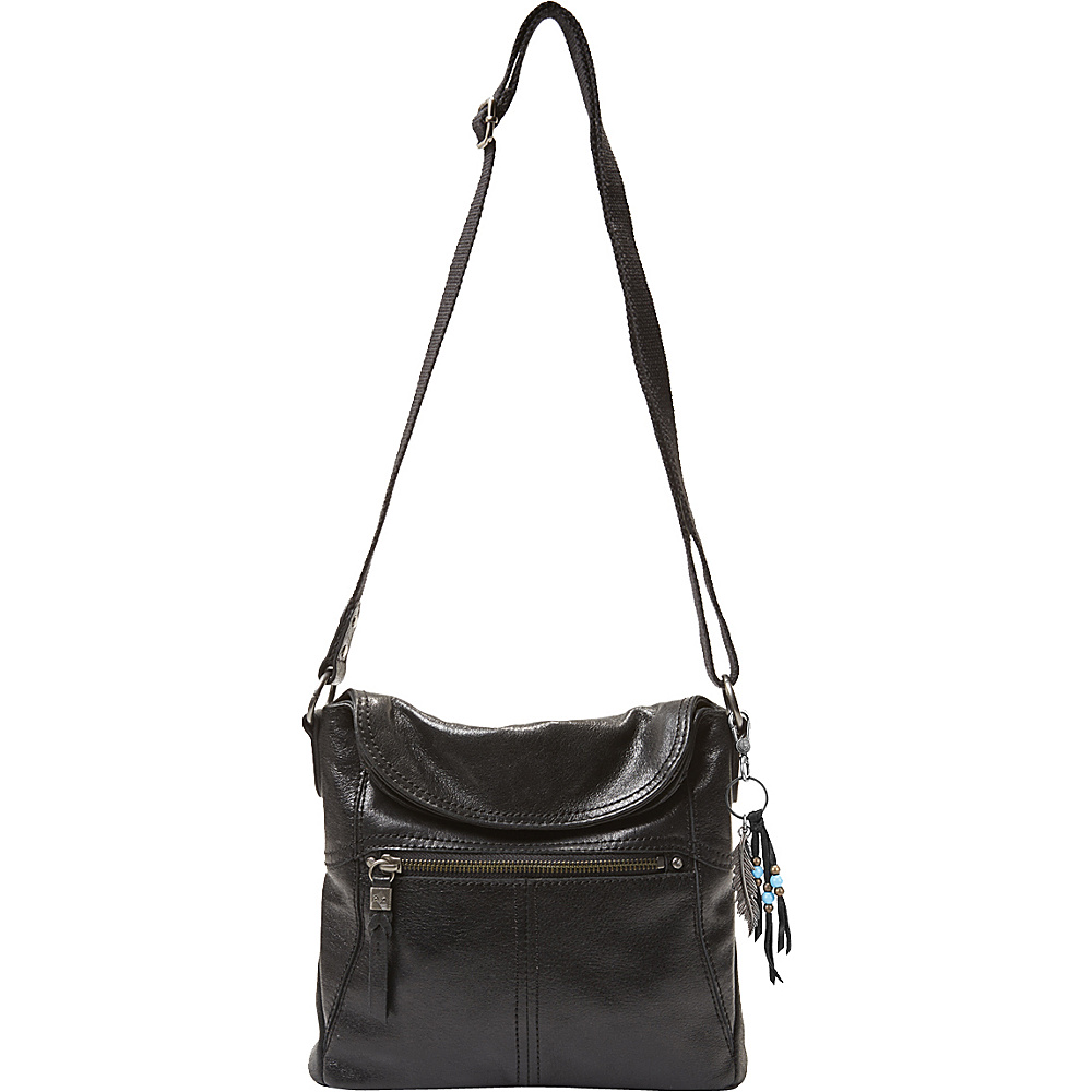 The Sak Esperato Small Flap Crossbody Black The Sak Leather Handbags