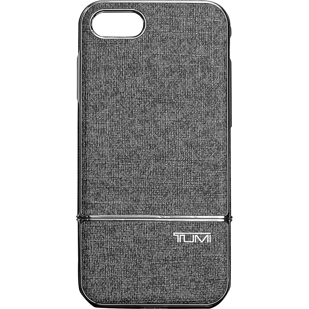 Tumi Two Piece Slider Case for iPhone 7 Grey Gunmetal Tumi Electronic Cases