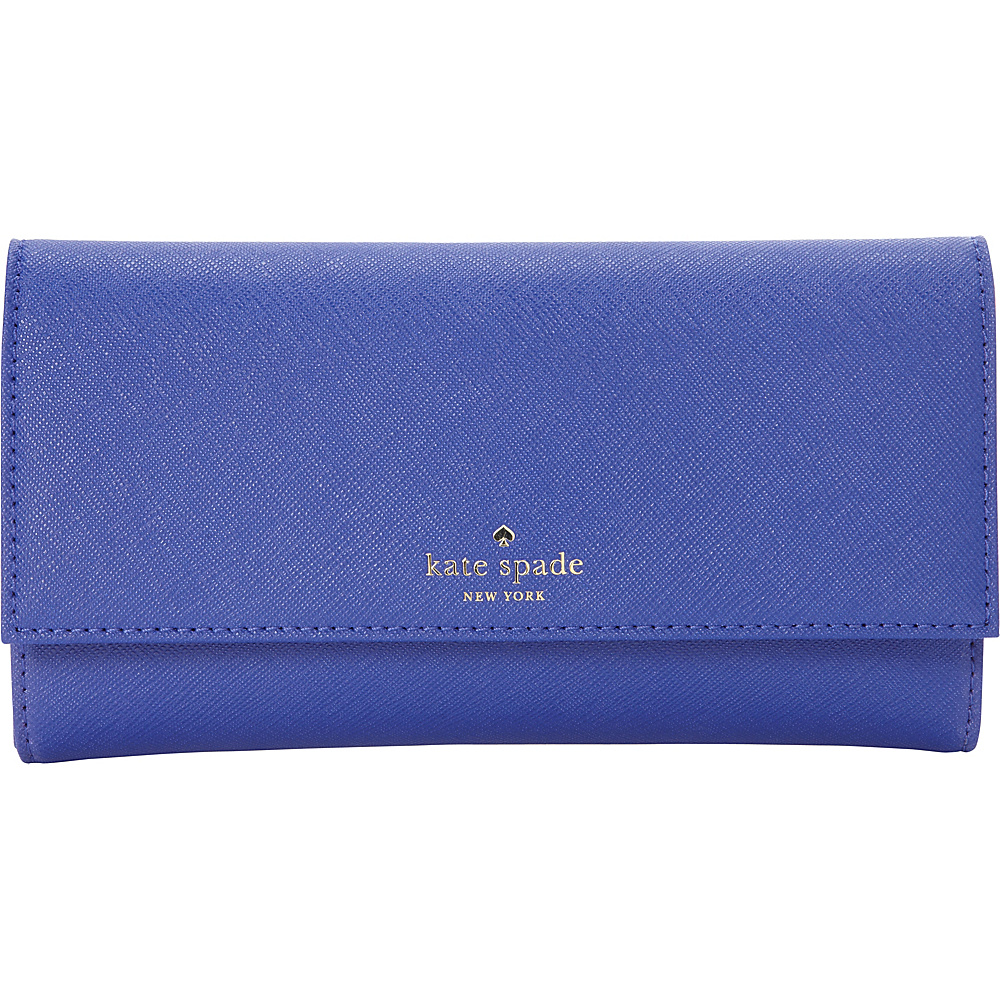 kate spade new york Leather iPhone 7 Wallet Nightlife Blue kate spade new york Women s Wallets