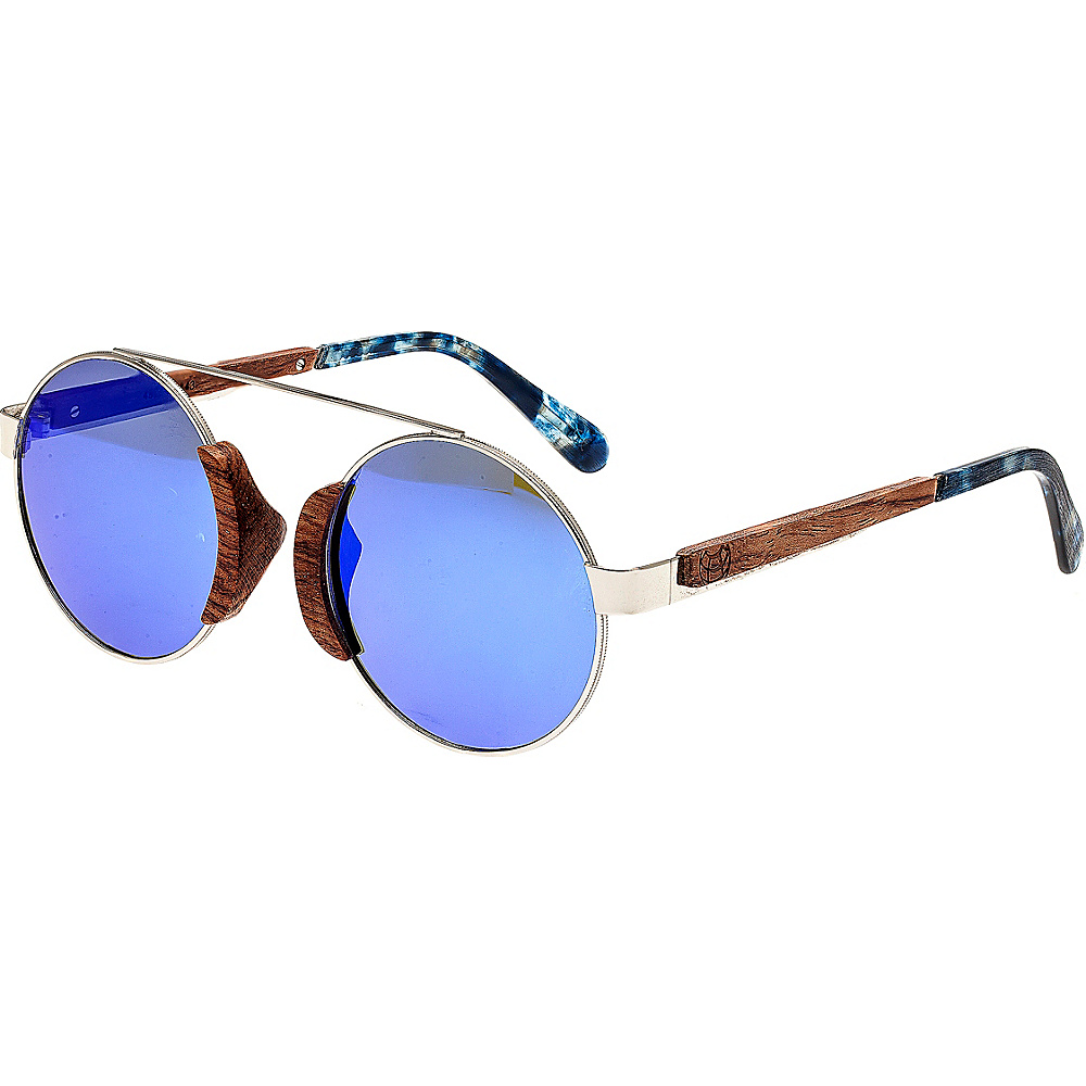 Earth Wood Talisay Wood Sunglasses Blue Earth Wood Sunglasses