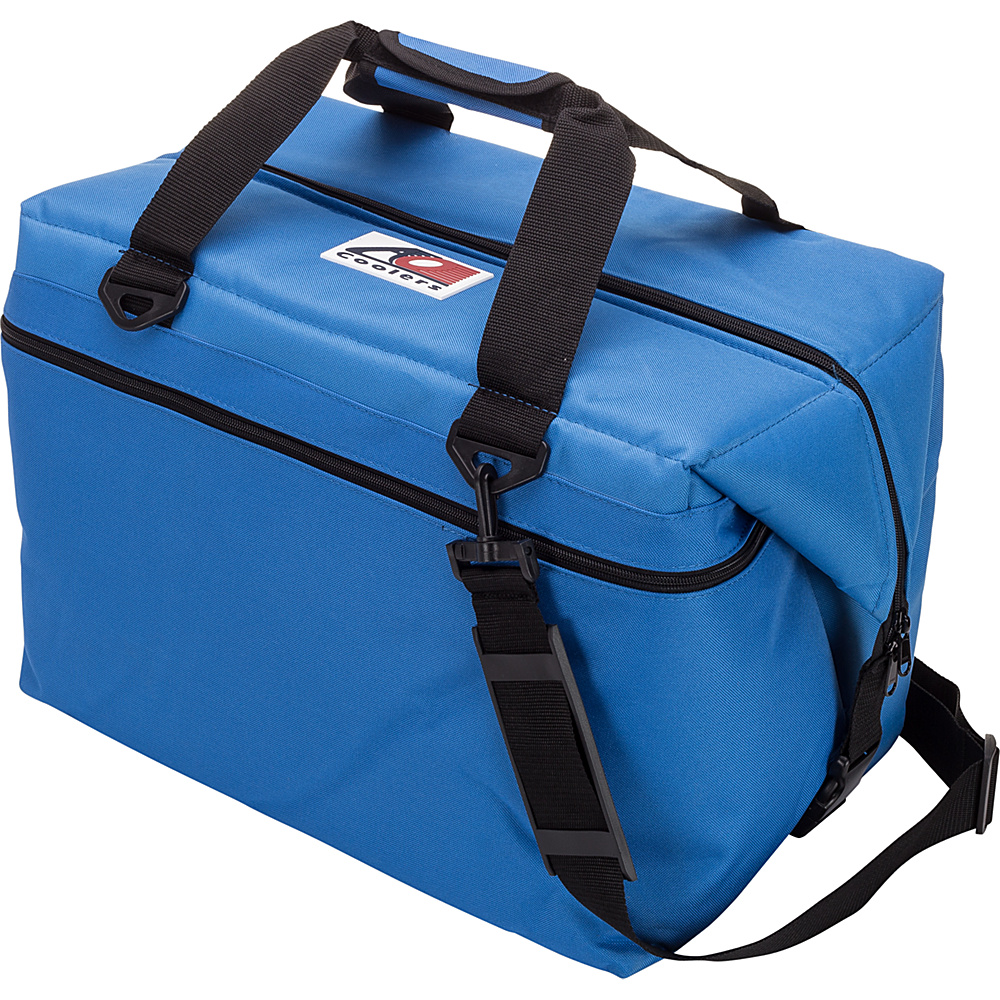 AO Coolers 48 Pack Canvas Soft Cooler Royal Blue AO Coolers Outdoor Coolers
