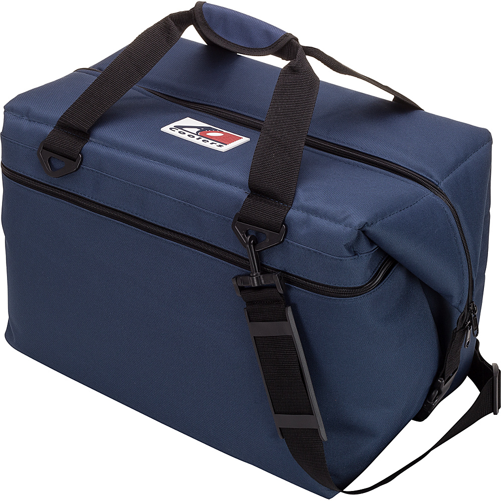 AO Coolers 48 Pack Canvas Soft Cooler Navy Blue AO Coolers Outdoor Coolers