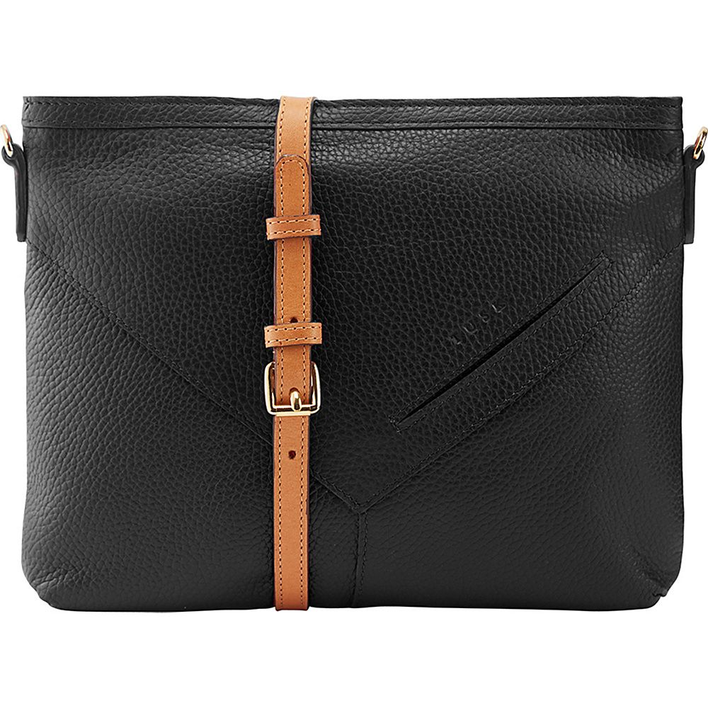 TUSK LTD Top Zip Crossbody Black TUSK LTD Leather Handbags