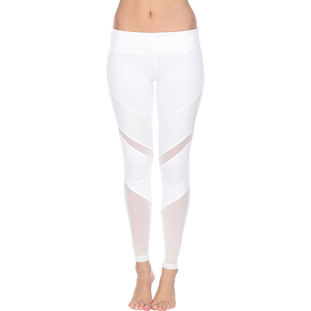 Electric Yoga Trendsetter Legging S White Electric Yoga Women s Apparel