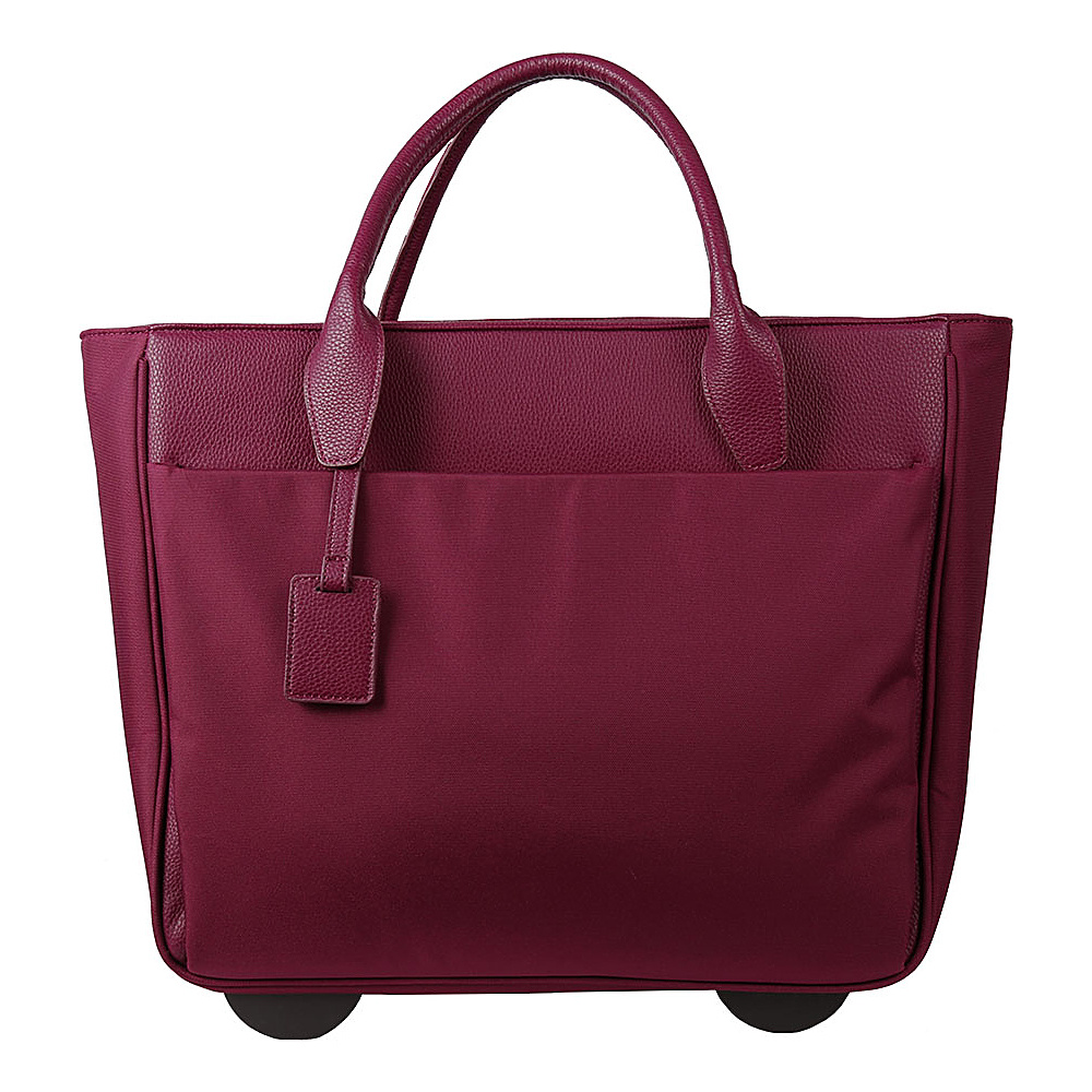 Women In Business Florence Ladies Roller Tote Burgundy Women In Business Women s Business Bags