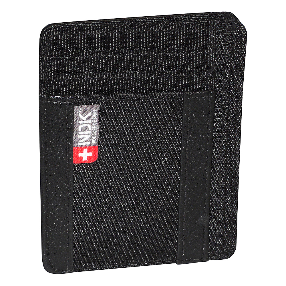 Nidecker Design Capital Collection I. D. Front Pocket Wallet Black Nidecker Design Men s Wallets