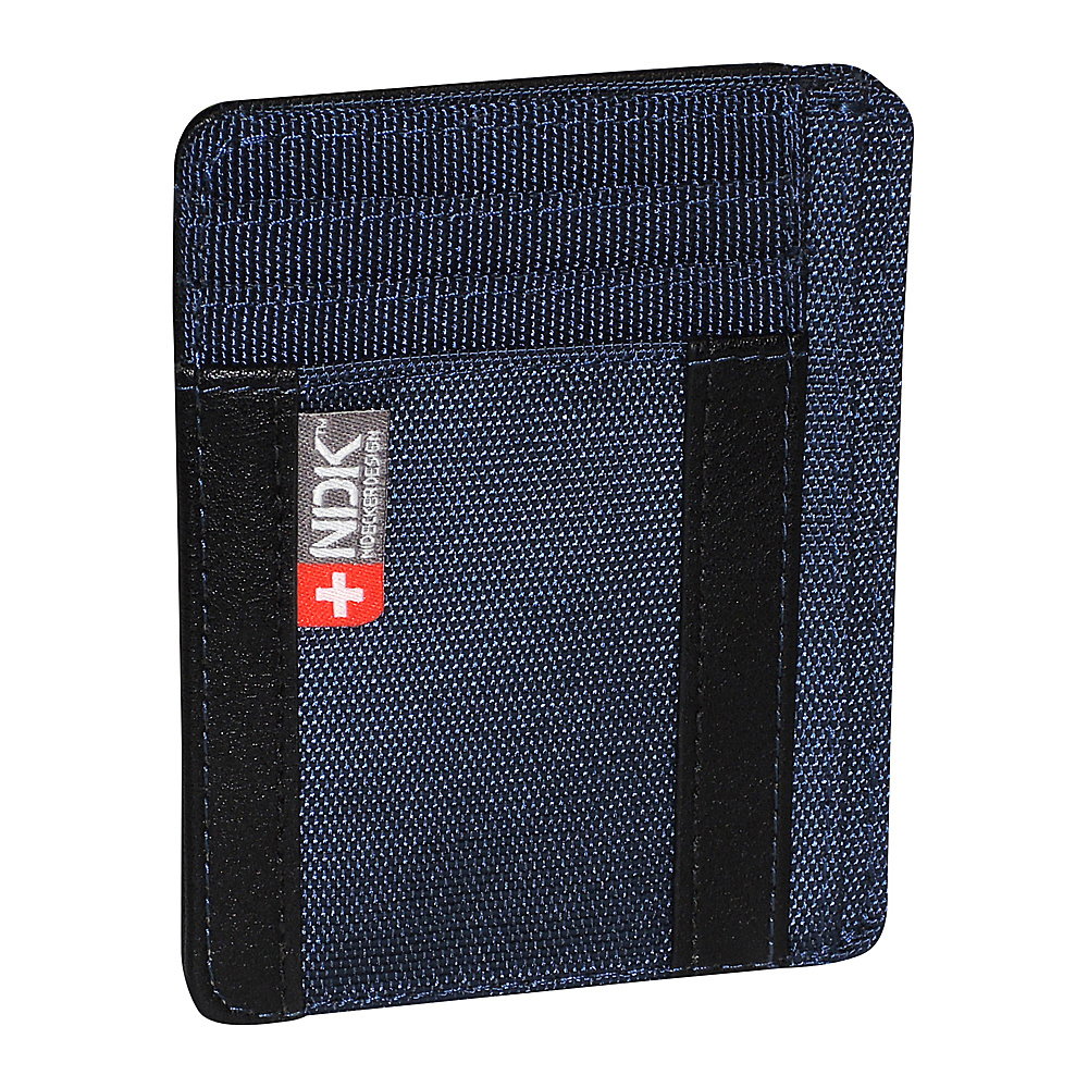 Nidecker Design Capital Collection I. D. Front Pocket Wallet Indigo Nidecker Design Men s Wallets