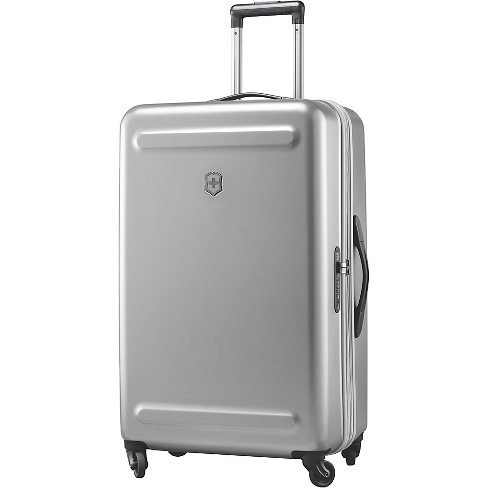 Victorinox Etherius Large Expandable Travel Case Silver Victorinox Hardside Checked