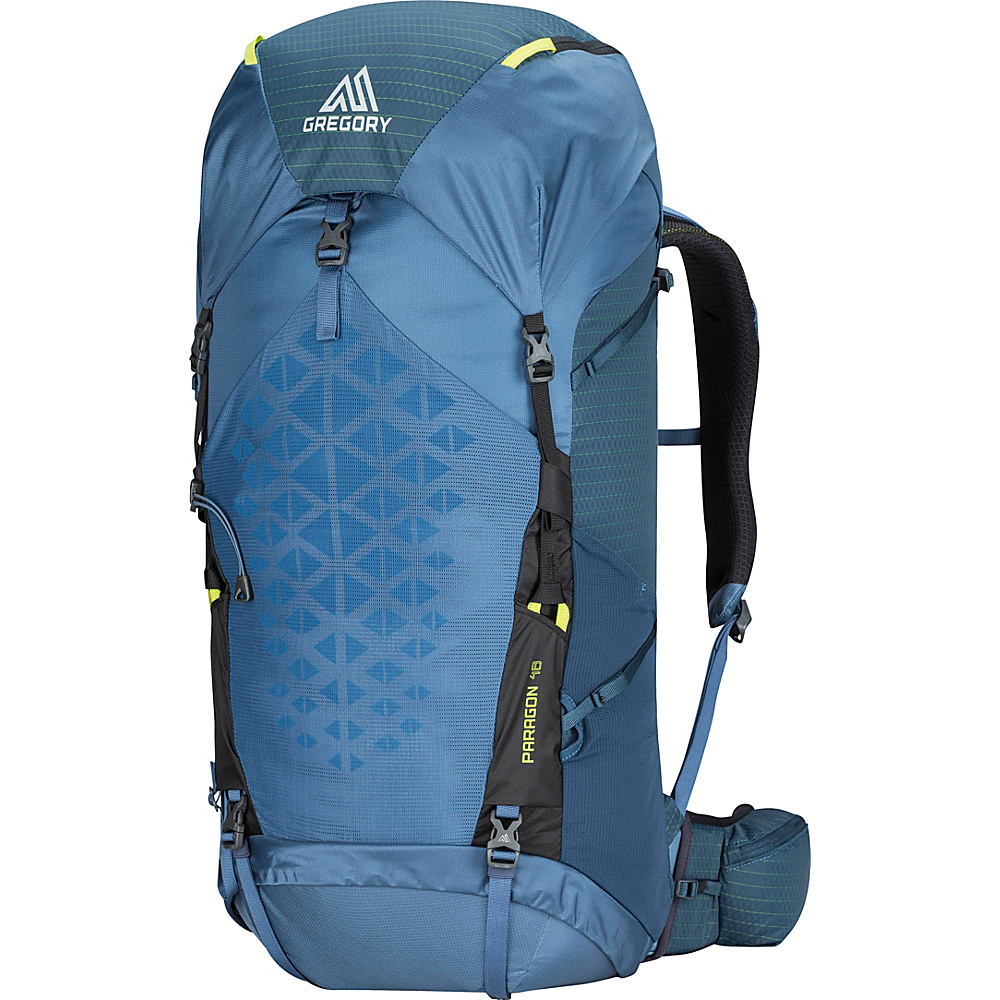 Gregory Paragon 48 Hiking Backpack Small Medium Omega Blue Gregory Backpacking Packs