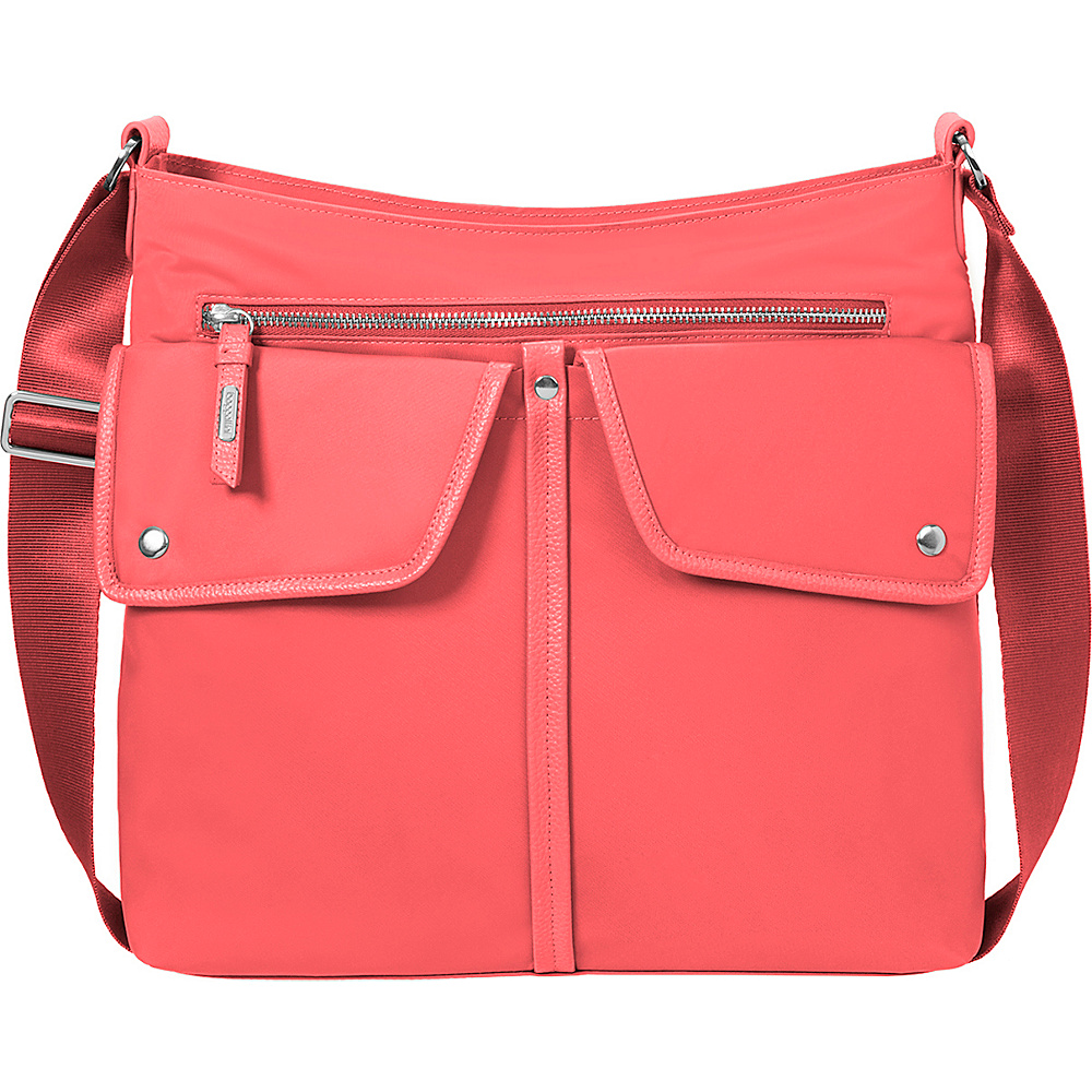 baggallini Hillcrest Hobo - Retired Colors Coral - baggallini Fabric Handbags