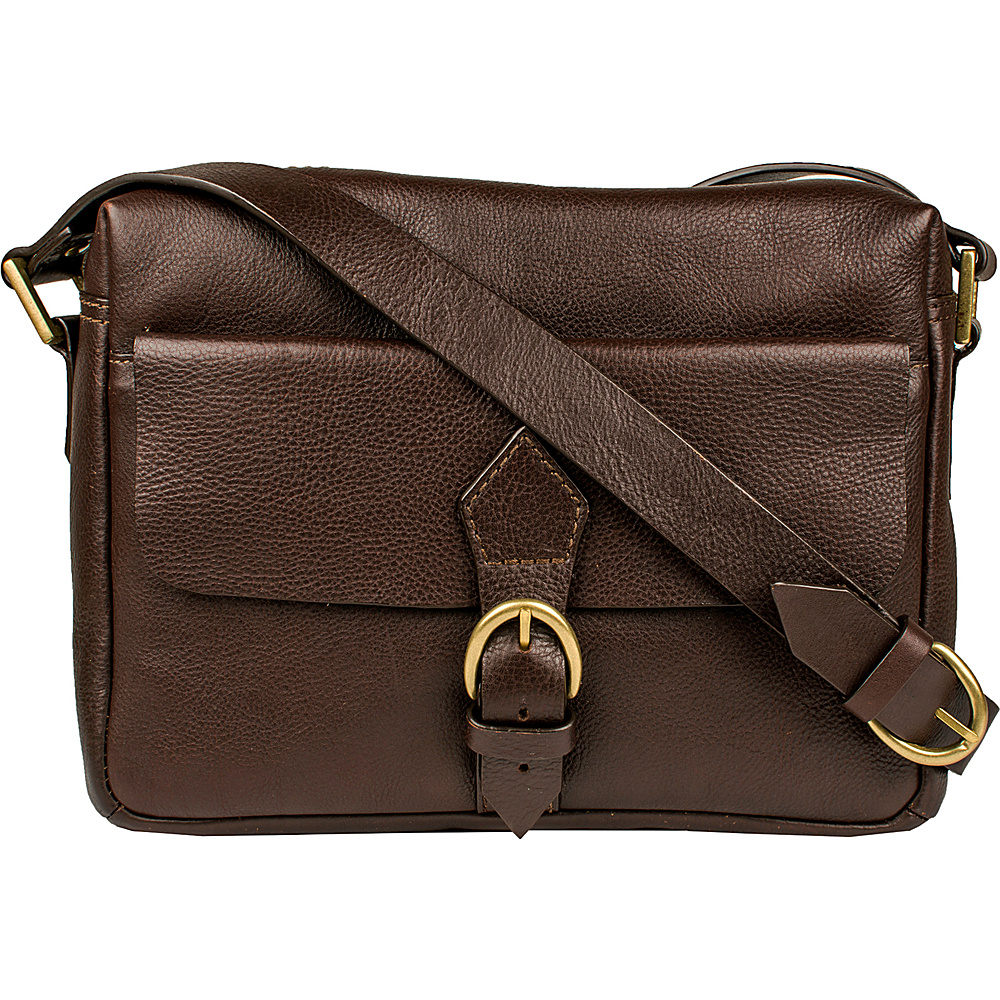 Scully Berkeley Leather Business Tote Brown - Scully Women's Business Bags
