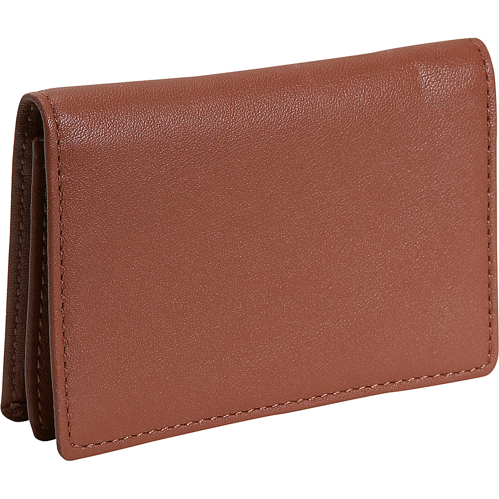 Royce Leather Business Card Holder Tan