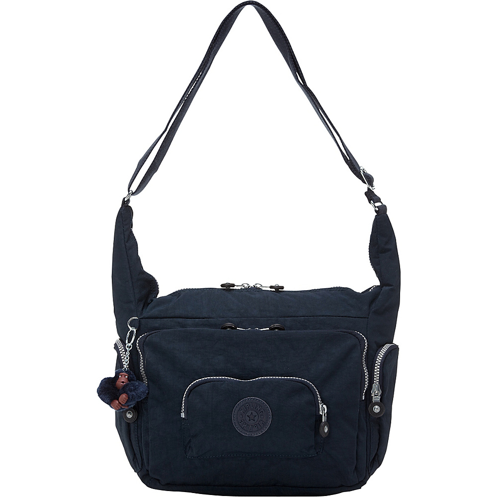 Kipling Erica Crossbody Bag True Blue Kipling Fabric Handbags