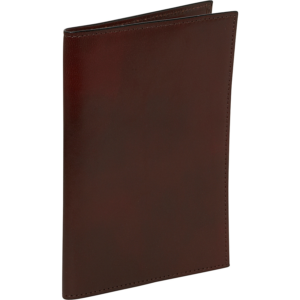 Bosca Old Leather Passport Case Dark Brown