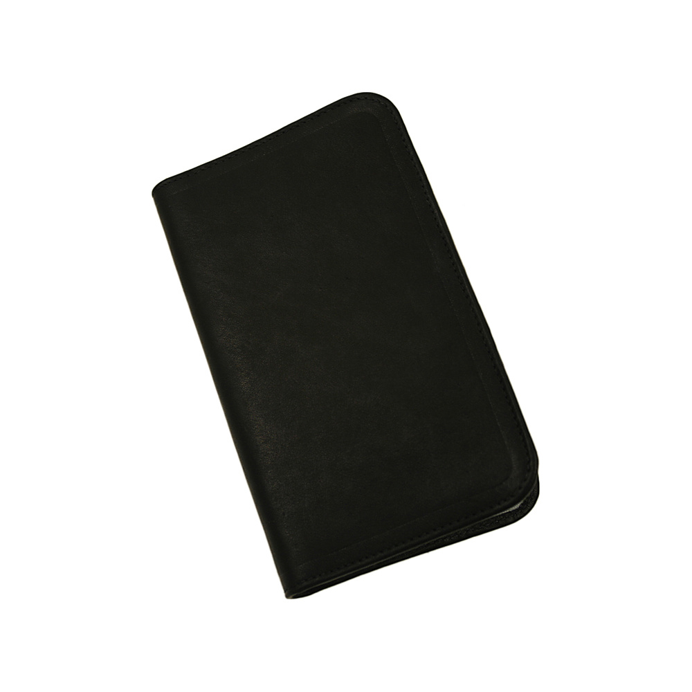Piel Mini Notepad Holder Black