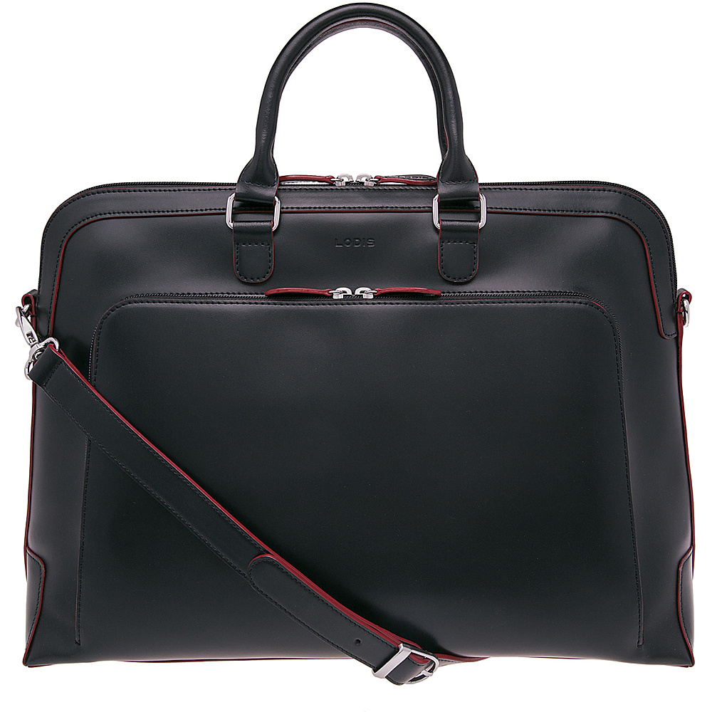 Lodis Audrey Brera Brief with Computer Compartment Black Lodis Non Wheeled Business Cases