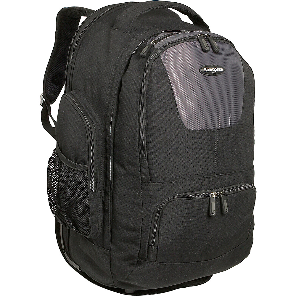 Samsonite Wheeled Backpack Large Black Charcoal