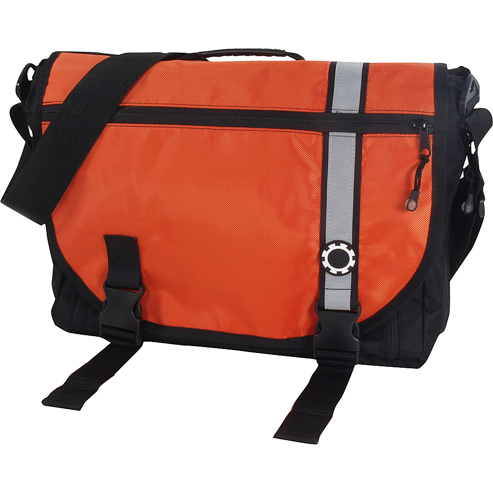 DadGear Courier Retro Stripe Orange DadGear Diaper Bags Accessories