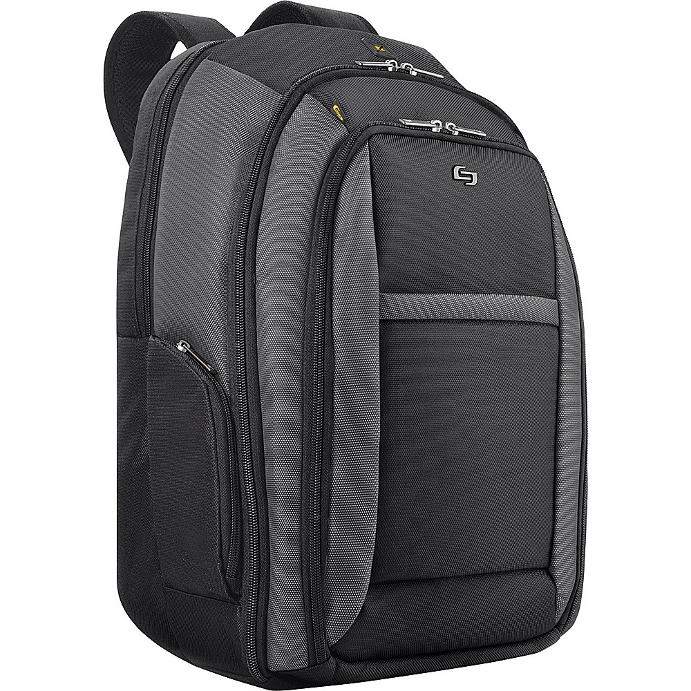 SOLO Sterling CheckFast Laptop Backpack Black