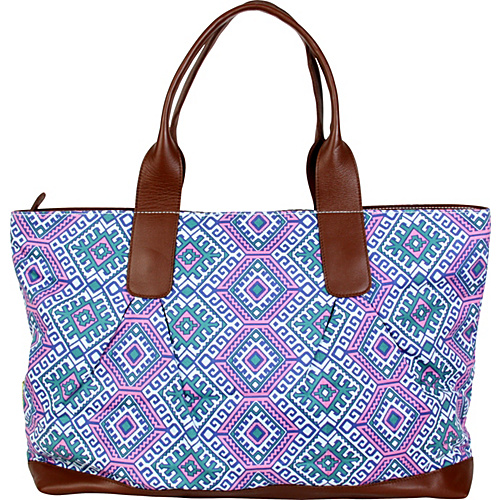 Amy Butler for Kalencom Abina Tote Camel Blanket/Cloud - Amy Butler for Kalencom Fabric Handbags