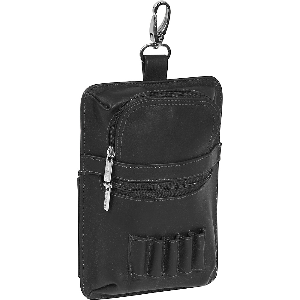 Piel All In One Golf Pouch Black