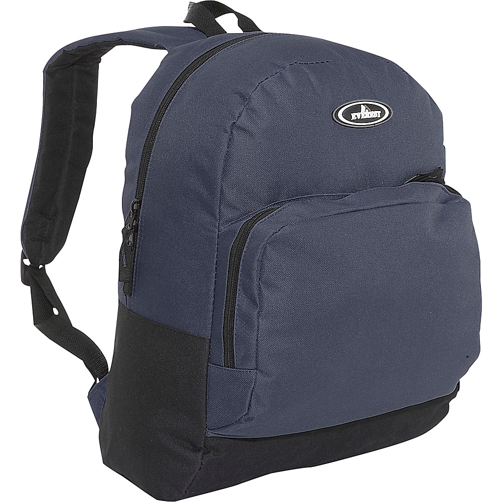 Everest Classic Backpack with Organizer Navy Black