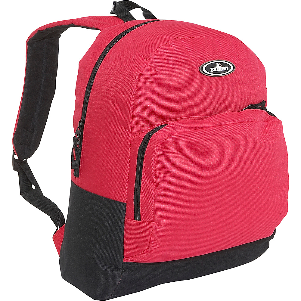 Everest Classic Backpack with Organizer Red Black