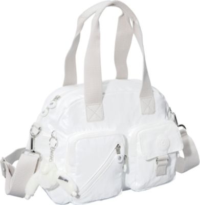 white kipling bag