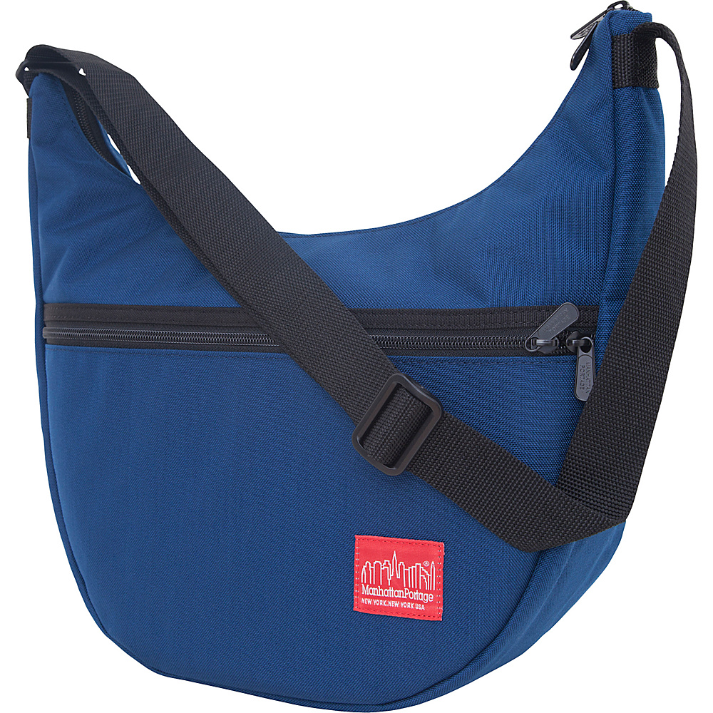 Manhattan Portage Nolita Shoulder Bag Navy Manhattan Portage Fabric Handbags